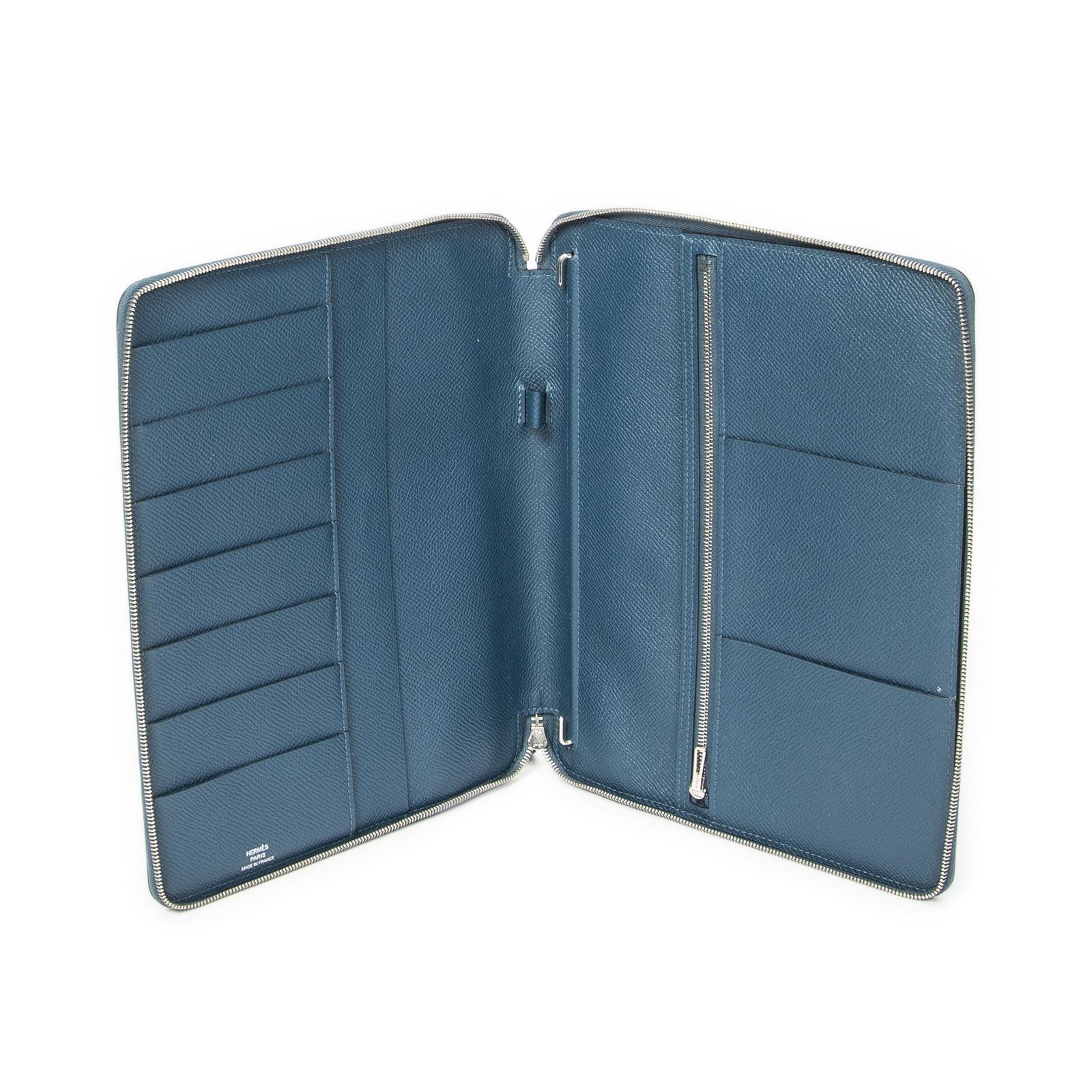 HERMES エルメスグローブ トロッター ズップ アジェンダカバーブルー イズミールエプソムレザーA NEXPOTALLINN_EU