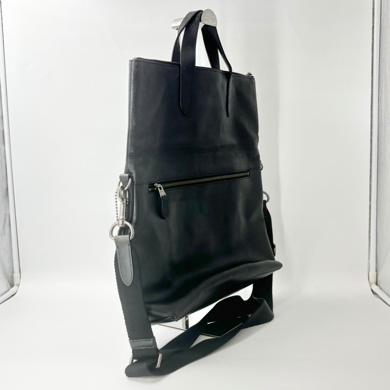 COACH コーチ マンハッタン フォルドオーバー 2WAY トートバッグ