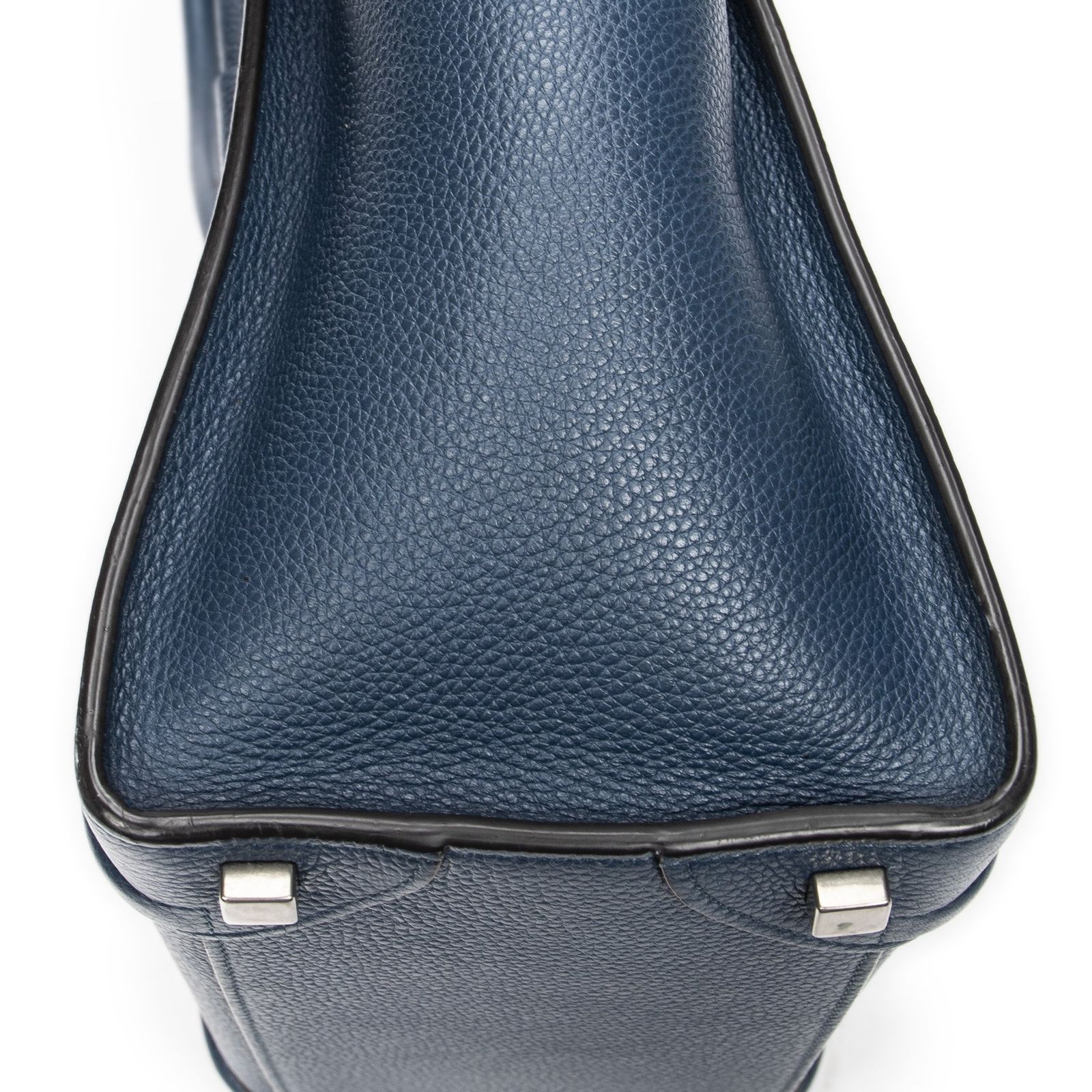 CELINE セリーヌマイクロラゲッジネイビーグレインカーフスキンレザーA