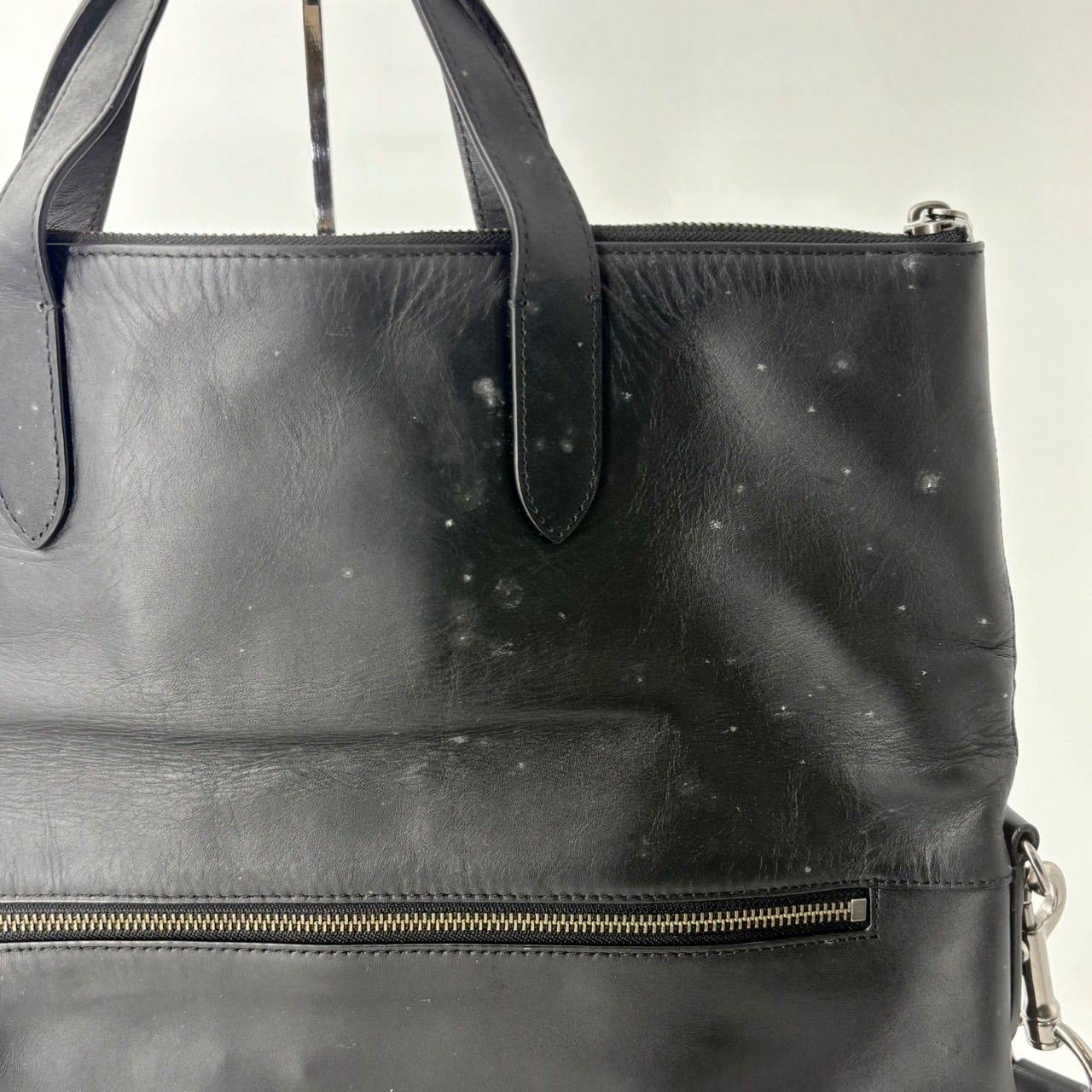 COACH コーチ マンハッタン フォルドオーバー 2WAY トートバッグ