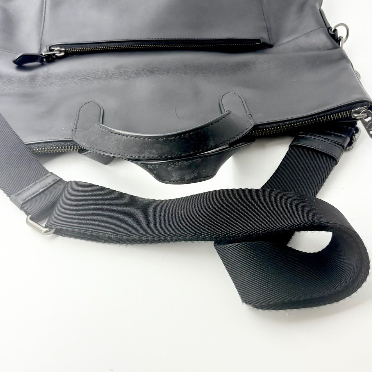 COACH コーチ マンハッタン フォルドオーバー 2WAY トートバッグ