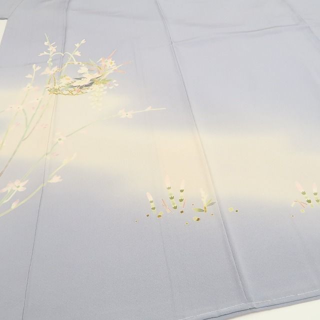 ❁tomihisa❁新品 京加賀友禅 百貫石峰 落款“京から加賀へと続く