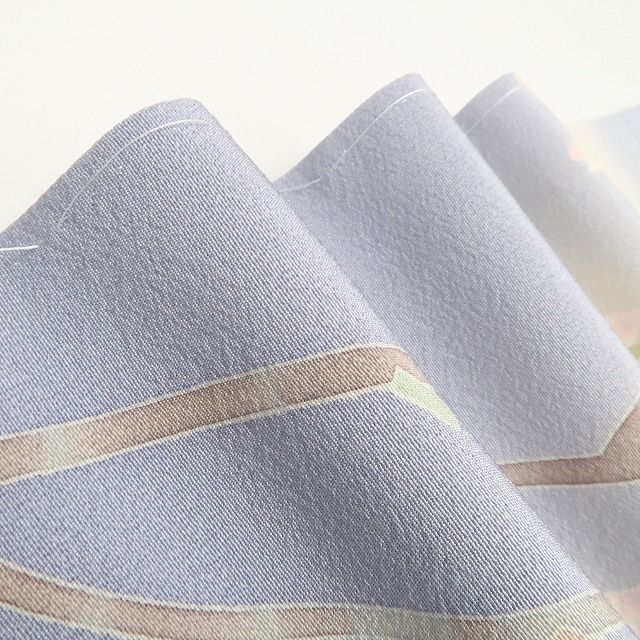 ❁tomihisa❁新品 京加賀友禅 百貫石峰 落款“京から加賀へと続く伝統