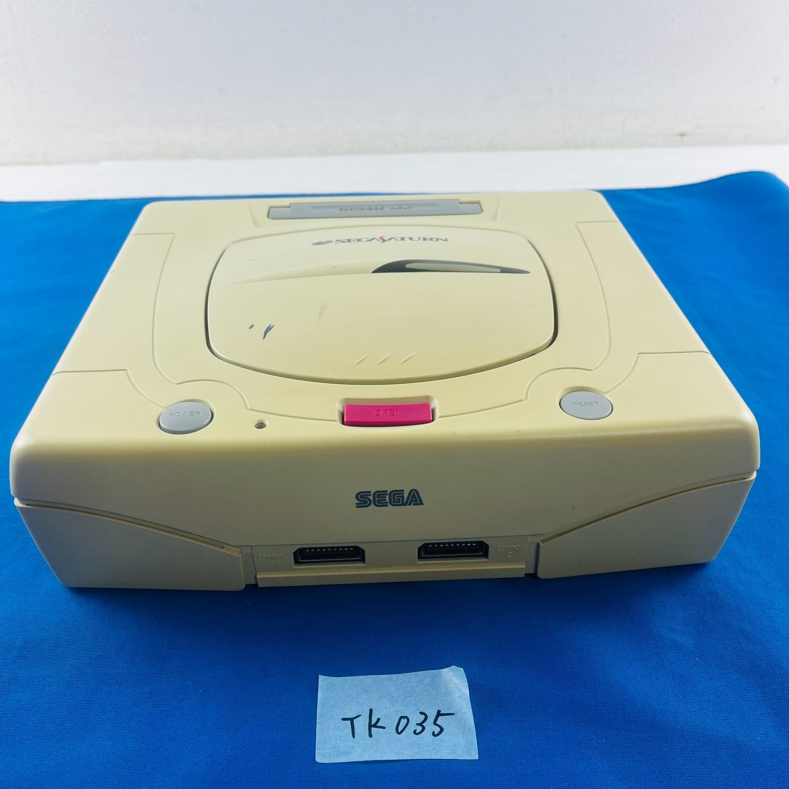 ◇TK035 セガサターン SEGA SATURN ホワイト HST-0019 本体・取扱説明