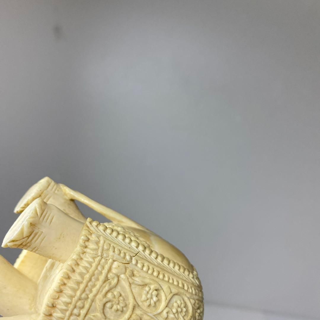 極上 象 置物 237g 高さ9.7㎝ タルチ 東な7-0203① - メルカリ