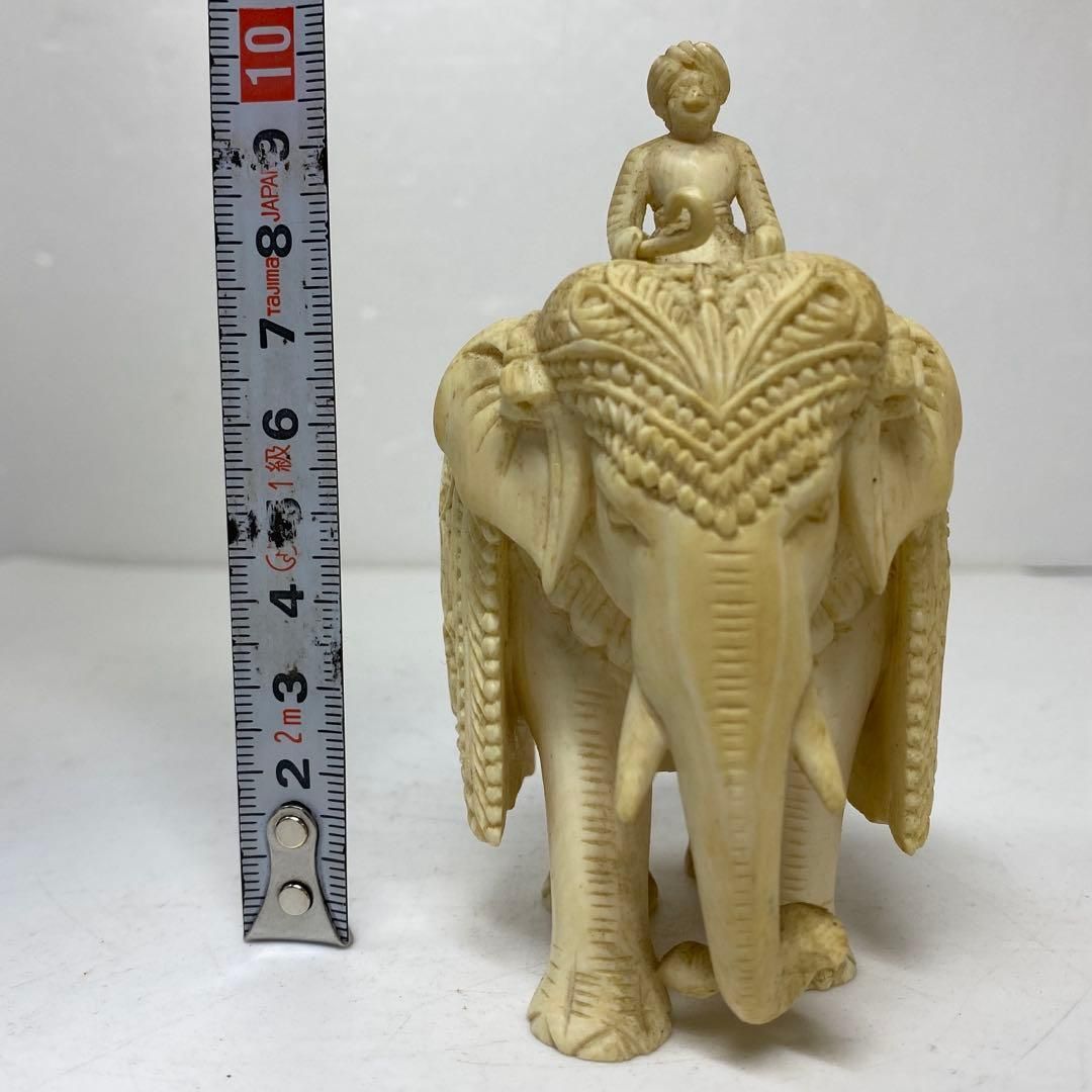 極上　象　置物　237g 高さ9.7㎝　タルチ　東な7-0203① 極上 象 置物 237g 高さ9.7㎝ タルチ 東な7-0203① - メルカリ