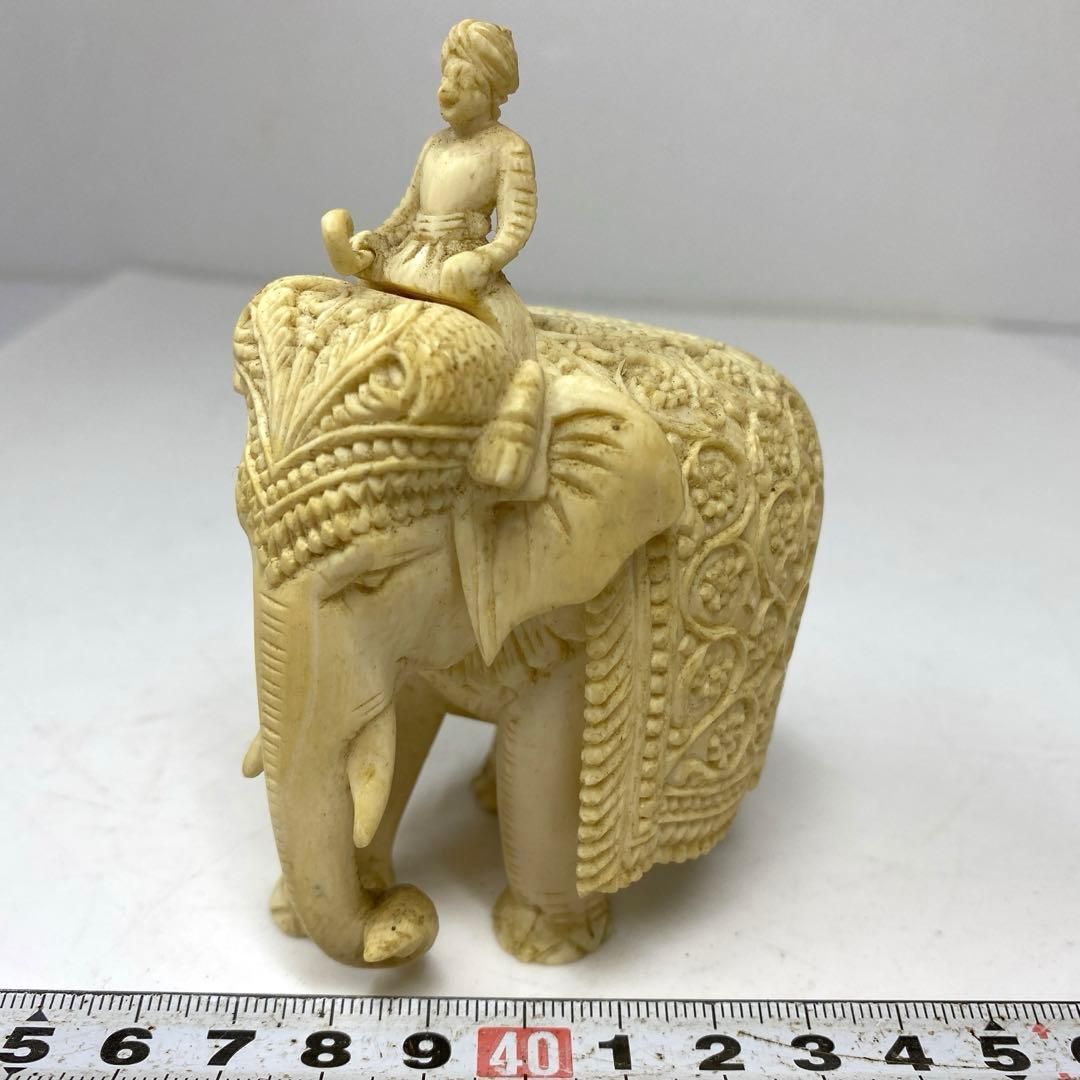 上 象 置物 237g 高さ9.7㎝ タルチ 東な7-0203