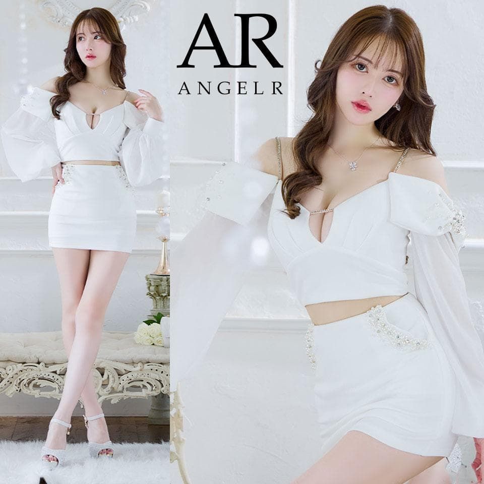 AngelR / エンジェルアール】パールリボンロングスリーブセパレート 