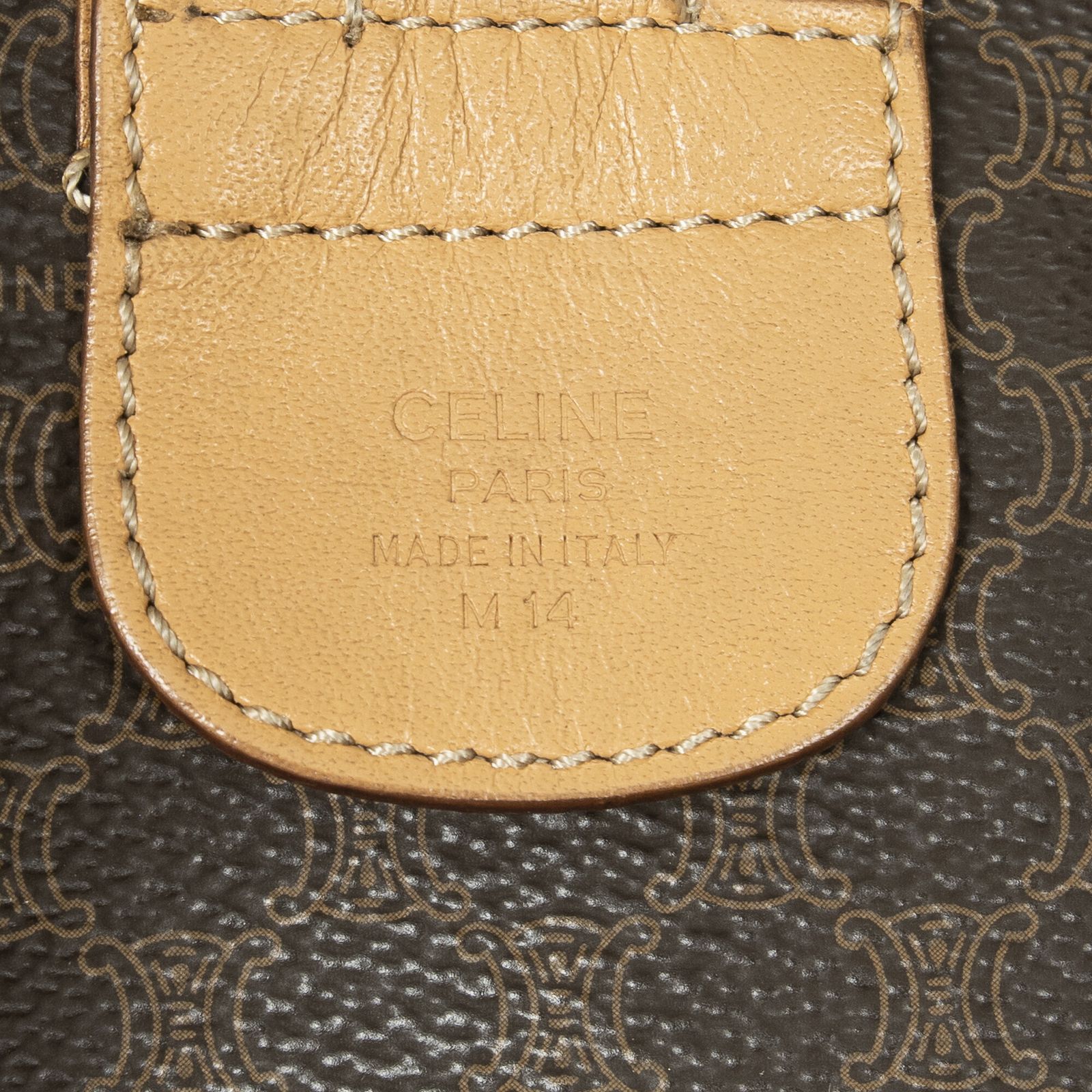 ボストン茶色マカダムPVCキャンバスA