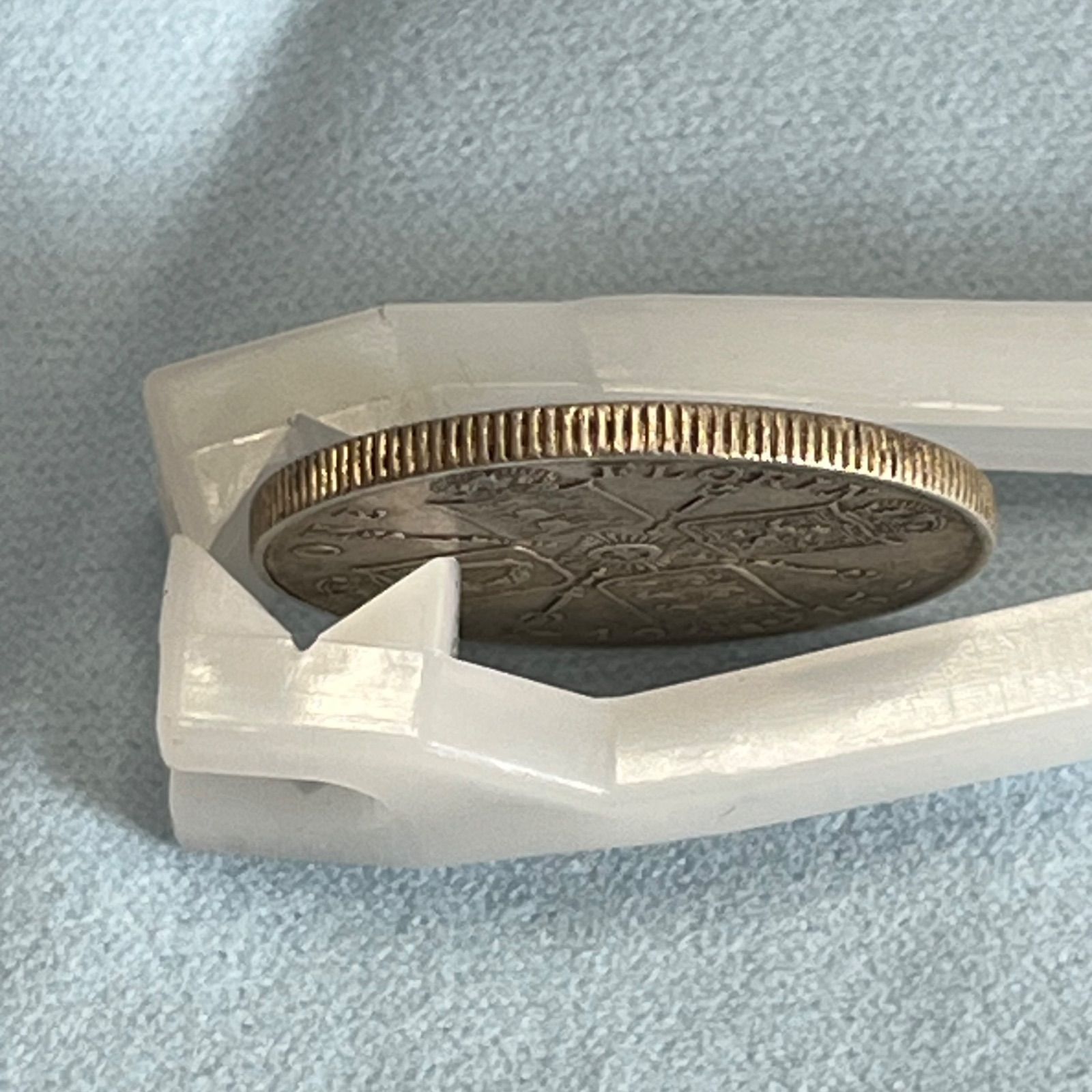 銀貨】1915年 イギリス ジョージ5世 1フローリン銀貨（.925