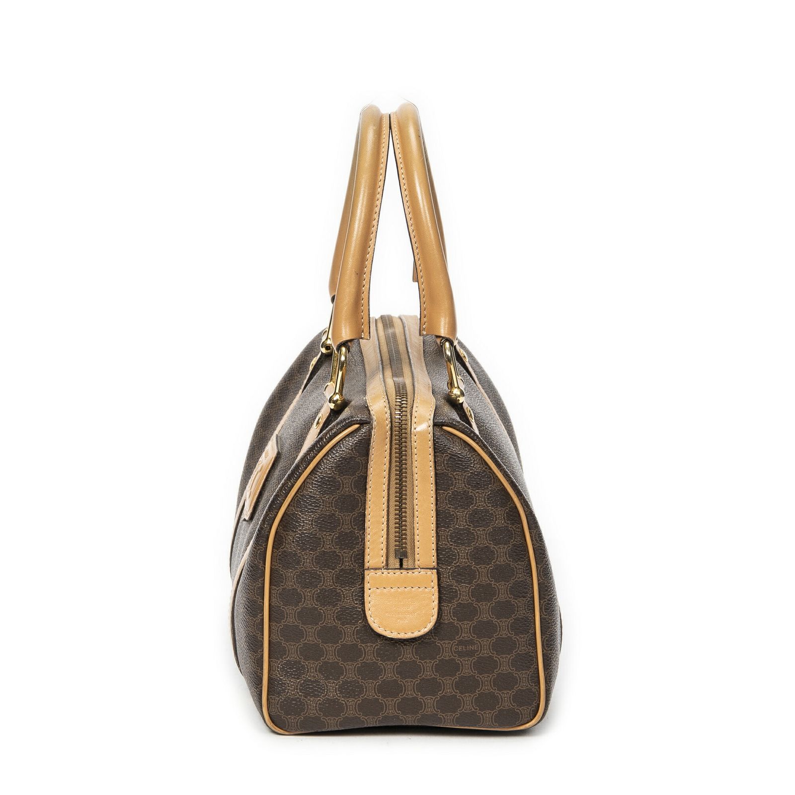 セリーヌヴィンテージミニボストンブラウン