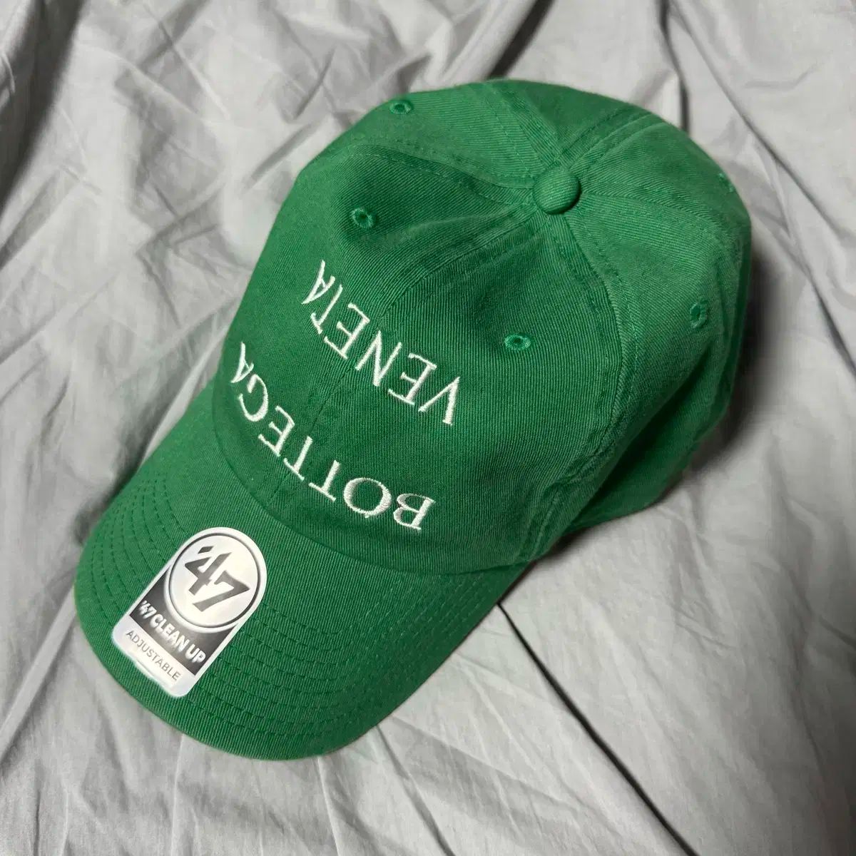 nptsss BOTTEGA VENETA ボッテガ ヴェネタ グリーン ベースボールキャップ