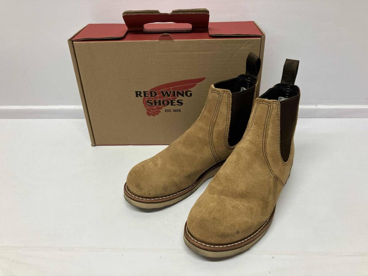 RED WING レッドウィング 3192 クラシックチェルシー その他ブーツ 25.5cm ブラウン 冬