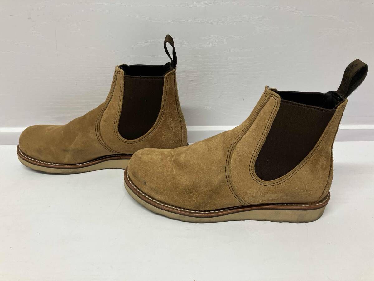 RED WING レッドウィング 3192 クラシックチェルシー その他ブーツ 25.5 cm ブラウン 冬