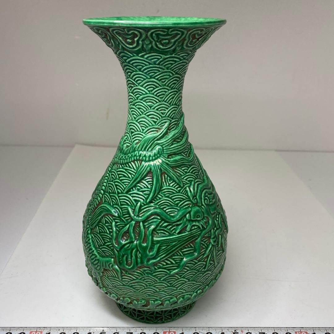 龍文花瓶
