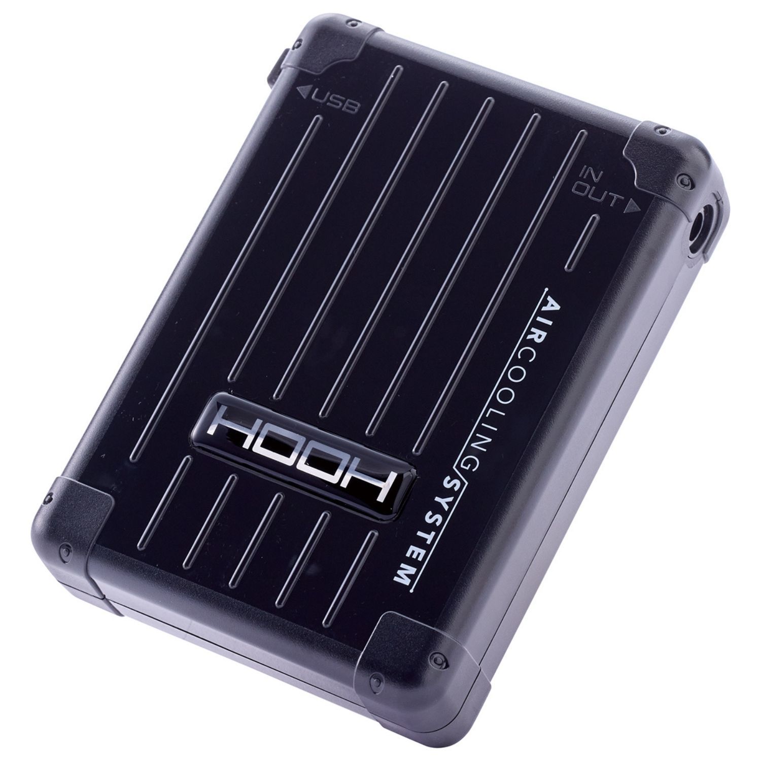  村上被服 HOOH 快適ウェア用バッテリー V 2803 ブラック バッテリー単体 新モデル 空調服用バッテリー 電圧28 風量105リットル 秒 ハイパワー 最長約10時間駆動 大容量20000 mAh リチウムイオンバッテリー 空調服 暑さ対策 冷却グッズ