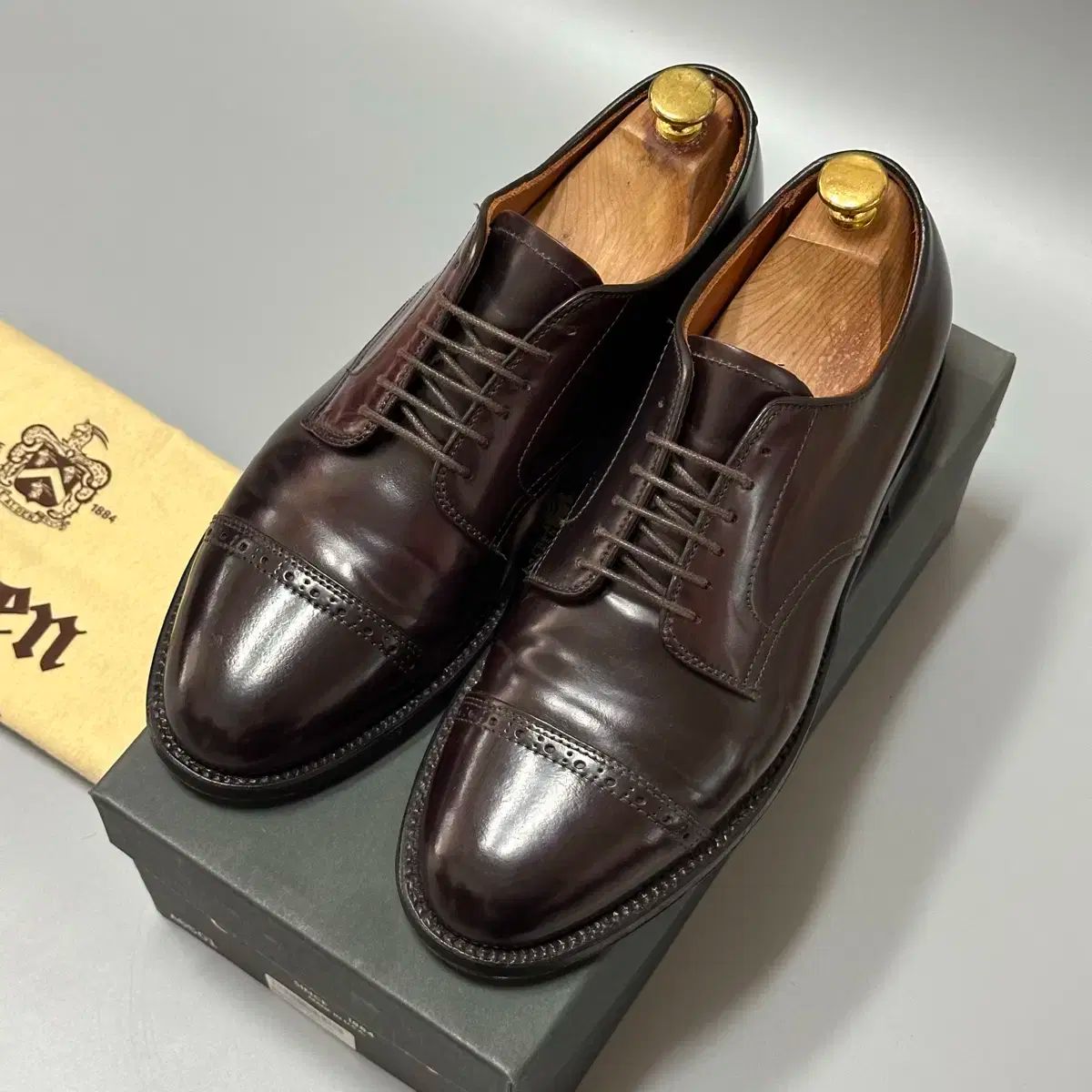 Alden オールデン A 6501 サンドマ 別注 コードバン 8 5 D