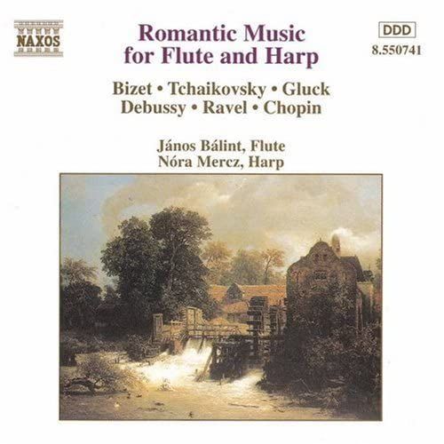 CD Romantic Music for Flute - Harp Janos Balint Nora Mercz
