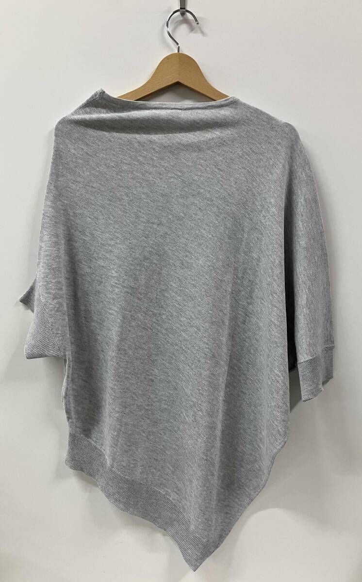 Y s for living ワイズ フォー リビング 変形ニット アシンメトリー 長袖ニット サイズ表記なし グレー