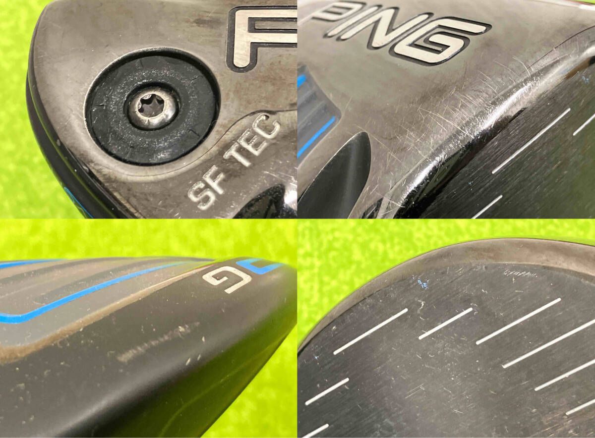  ピン G SF TEC ドライバー 10° ALTA J 50 フレックスSR ドライバー メンズ