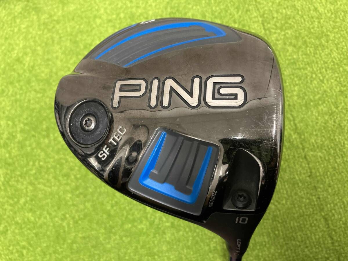 ピン G SF TEC ドライバー 10° ALTA J50 フレックスSR