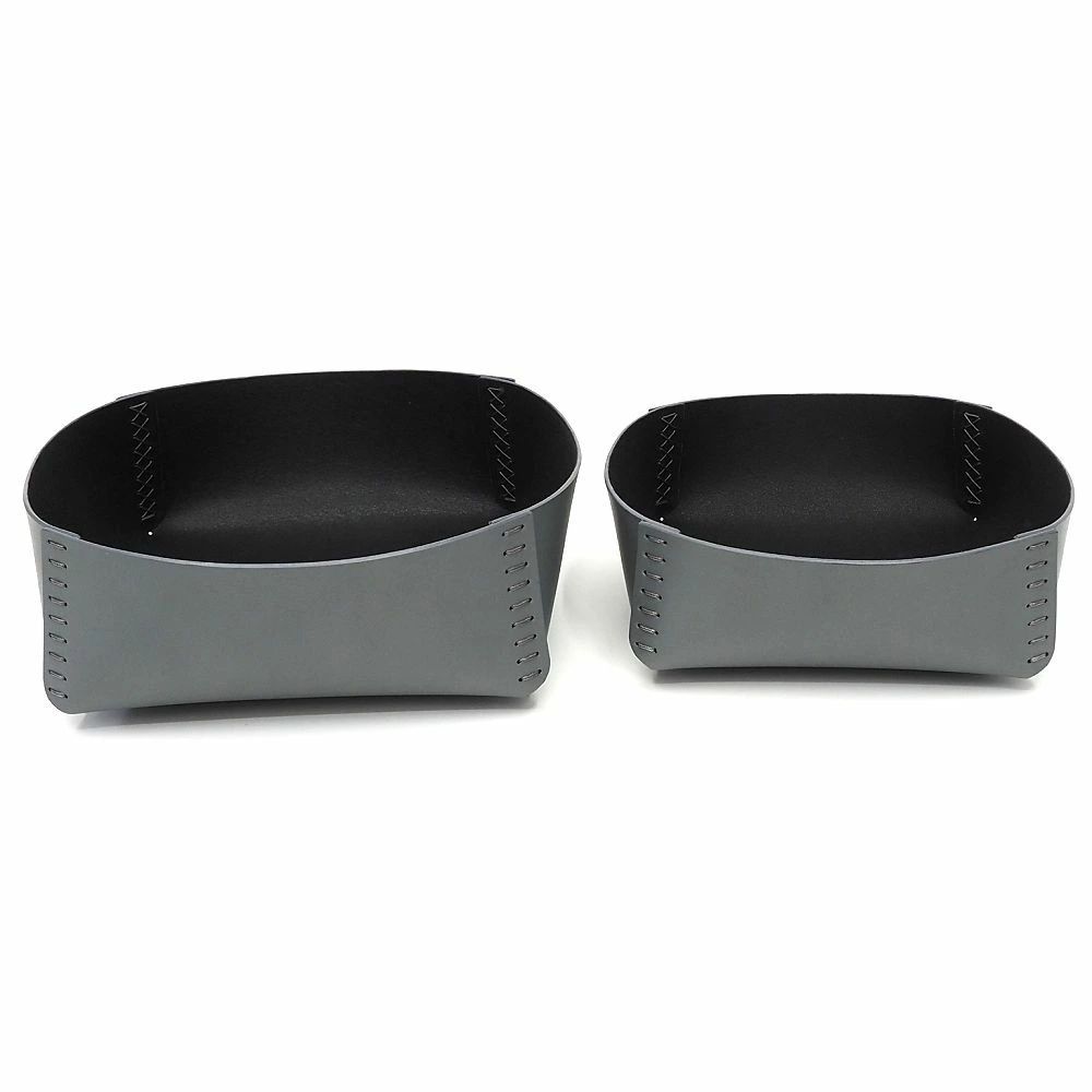 RIPVANWINKLE Leather Basket 2P レザーバスケット セット Moon Stone Gray RW-415 リップヴァンウインクル メンズ 5MLC3 J06196 KCT16