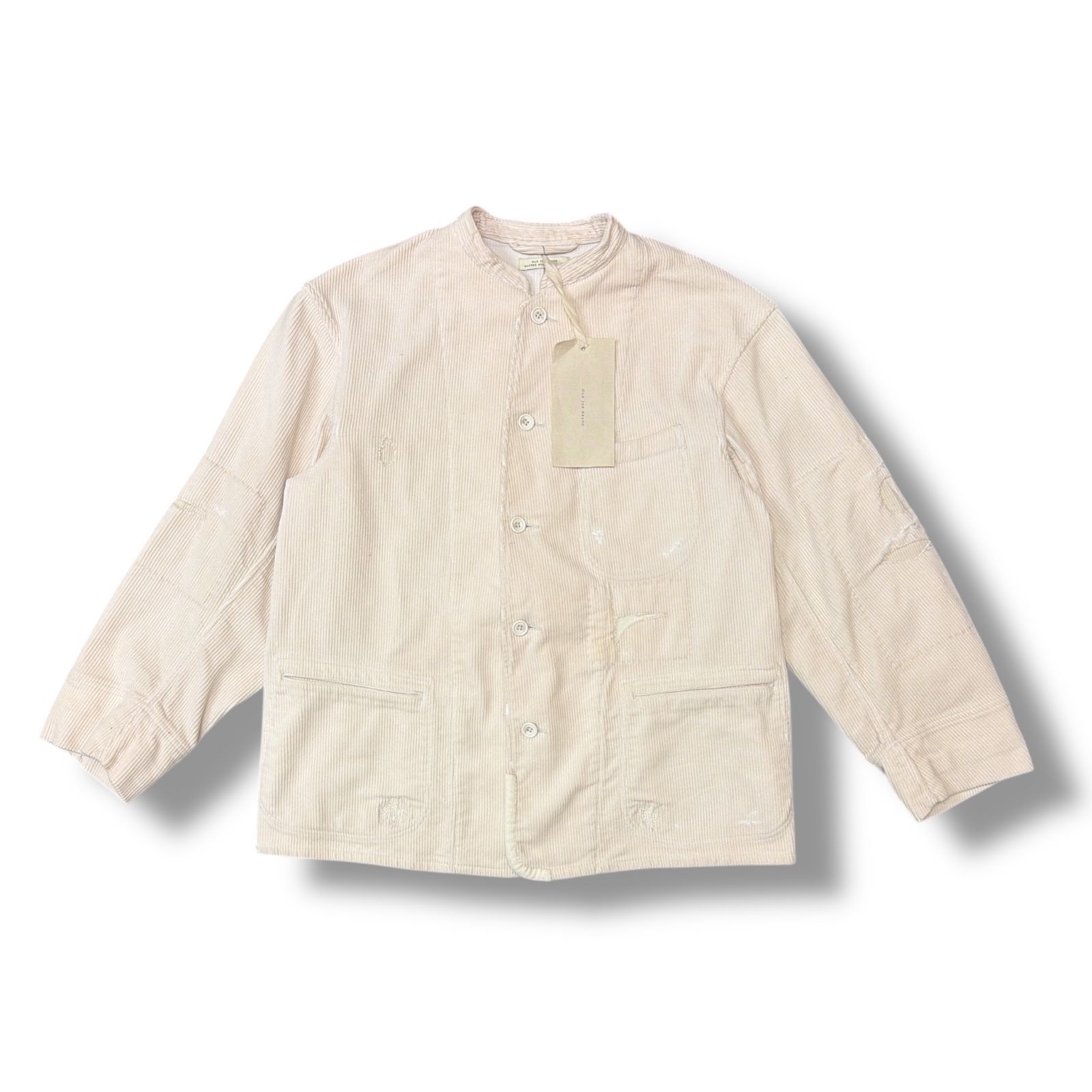 参考上代74800円 OLD JOE - CO. 22AW STAND COLLAR ROVER JACKET スタンド ローバージャケット ジョー 222OJ-JK33 ボーン 38 1661M6