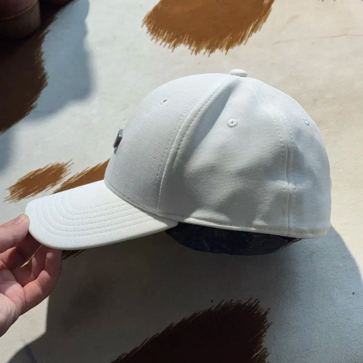 ベースボールキャップ 白