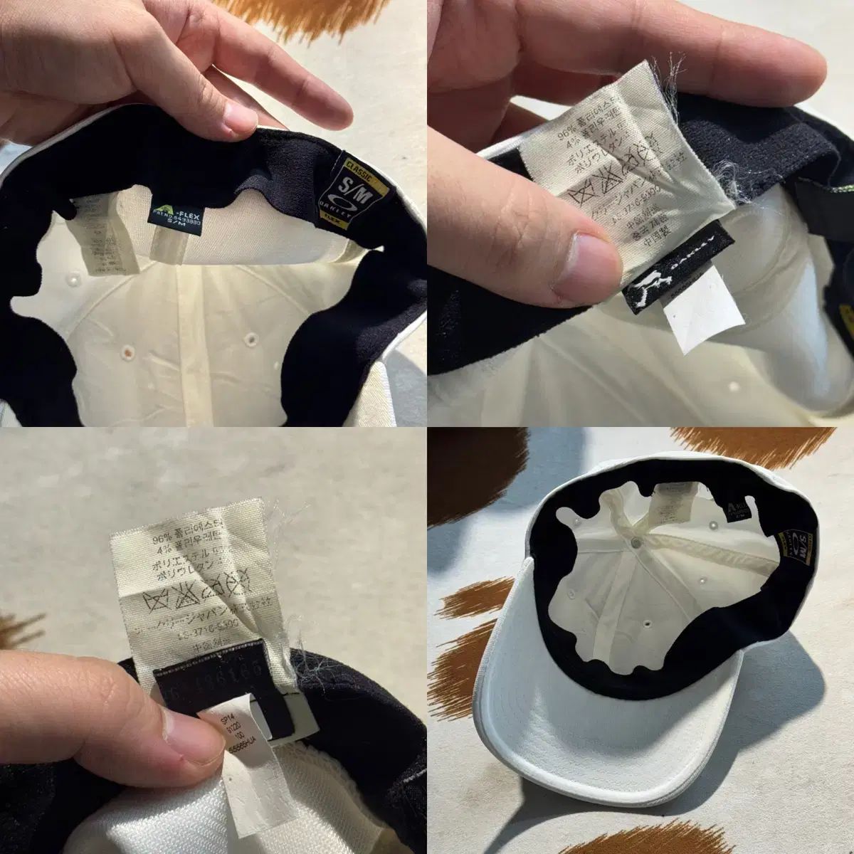  オークリー メタルロゴ ベースボールキャップ 白 S-M その他 キャップ