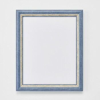 アルナ 樹脂フレーム デッサン額 APS-02 ブルー コピー紙A3 62000