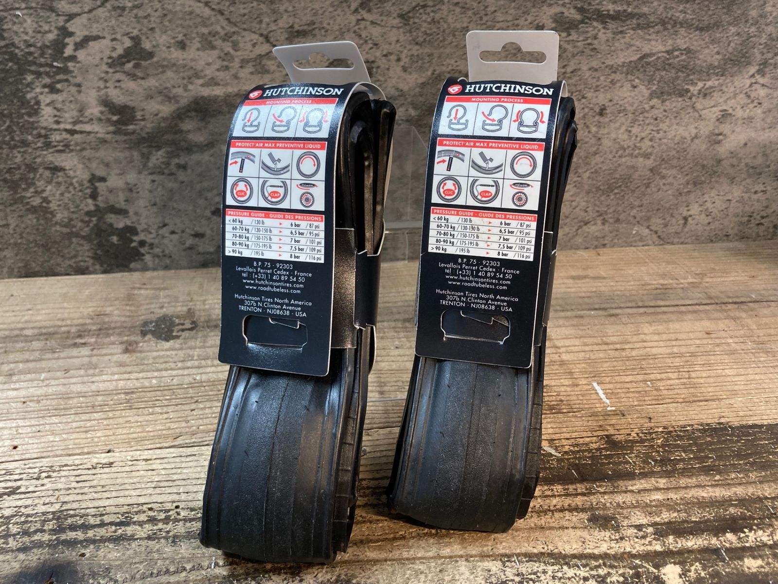 JM355 ハッチンソン HUTCHINSON ATOM TLS NOIR SKW タイヤ 700x23 2本セット