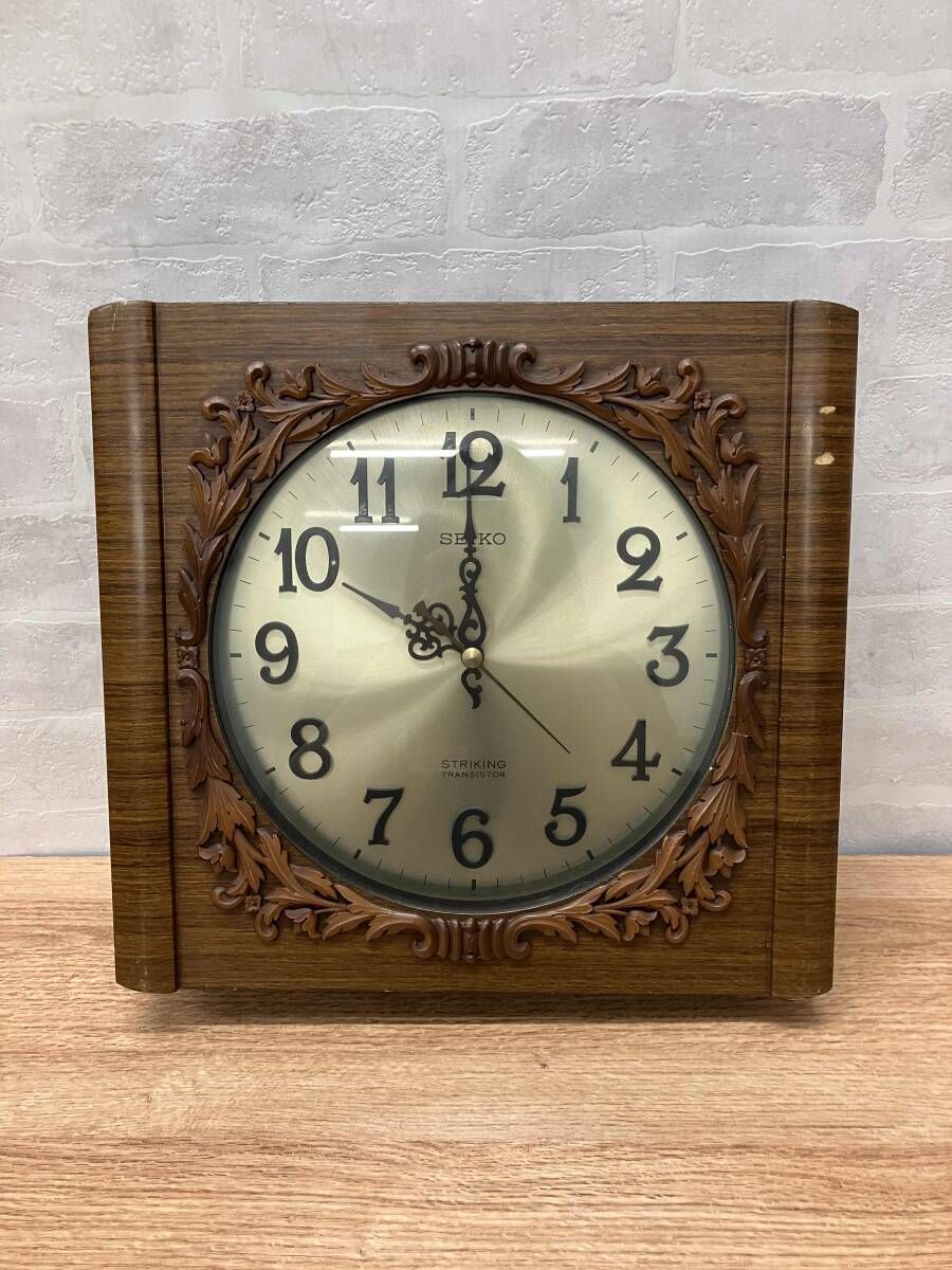 ナショナル トランジスタ クロック 置き 時計 BC-200ST 昭和 レトロ