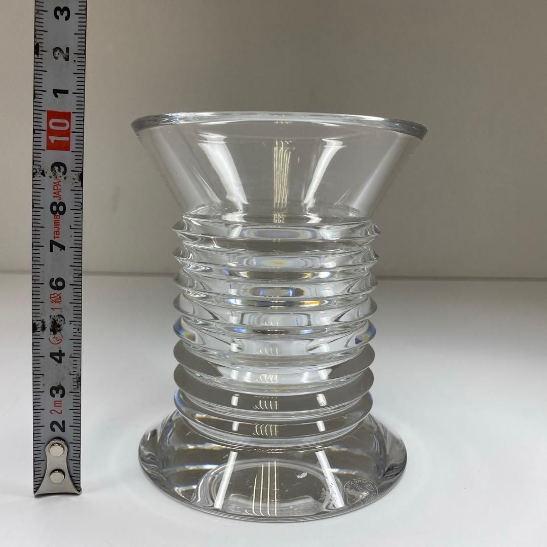 バカラ ラランドフラワーベース 高さ10.5㎝ 東Y7-0204☆1Fタサチ バカラ ラランドフラワーベース 高さ10.5㎝ 東Y7-0204☆1Fタサチ
