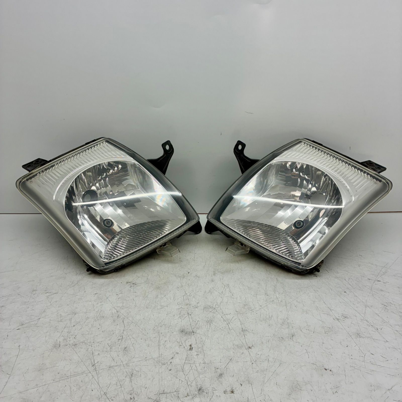 コーティング済 スズキ HA24S HA24V HB24S HB24V HC24S HC24V アルト ヘッドライト ランプ レンズ 左右セット LR STANLEY P7227 P71632