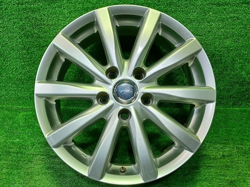 トップラン ｱﾙﾌｧｰﾄﾞ ｳﾞｪﾙﾌｧｲｱ ﾔﾘｽｸﾛｽ ホイール アルミ シルバー 16インチ 6.5J 5穴 4本 114.3 38 FFCRYSTALESIA_COM