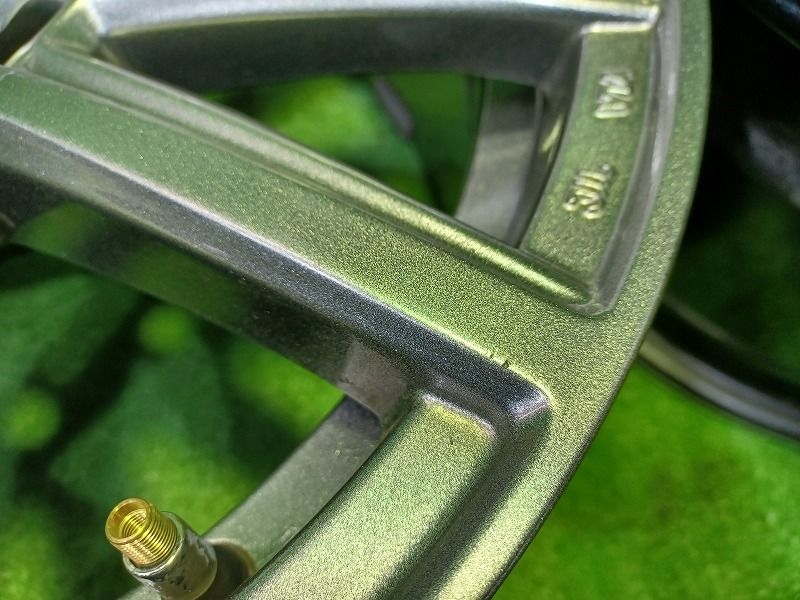 ザイン 150ﾌﾟﾗﾄﾞ 125ﾊｲﾗｯｸｽ ホイール アルミ ガンメタ 17インチ 7.5J 6穴 4本 139.7 25