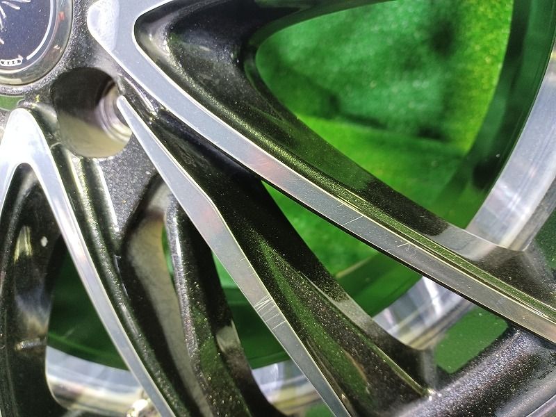 ドルフレン XV ｽﾊﾞﾙ車 ホイール アルミ ブラックポリッシュ 17インチ 7J 5穴 4本 100 53 FFCRYSTALESIA_COM