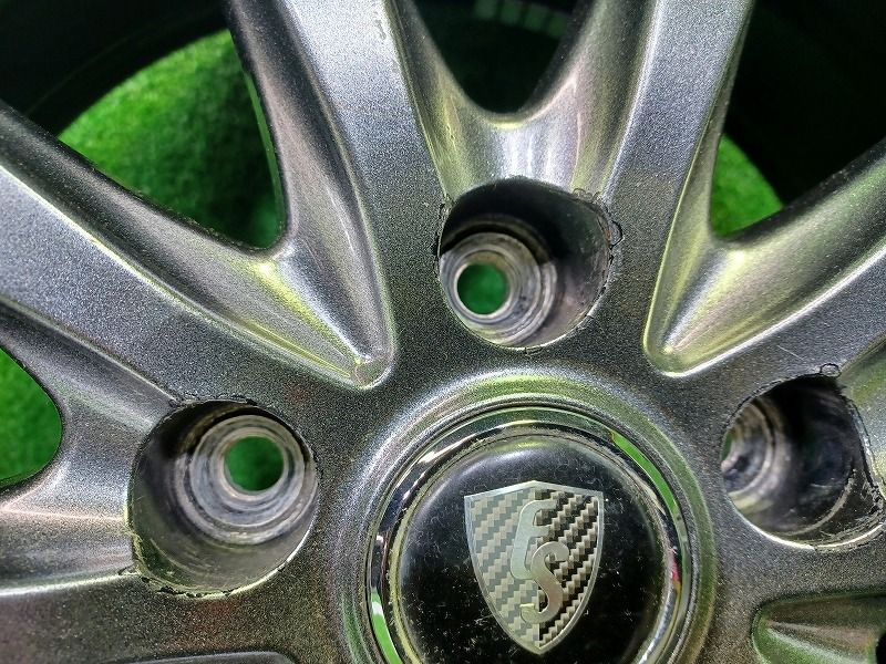 社外 ユーロスピードG|O ﾉｱ ｳﾞｫｸｼ ｰCX-5 ﾚｳﾞｫｰｸﾞ ホイール アルミ ガンメタ 17インチ 7J 5穴 4本 114.3 50 FFCRYSTALESIA_COM