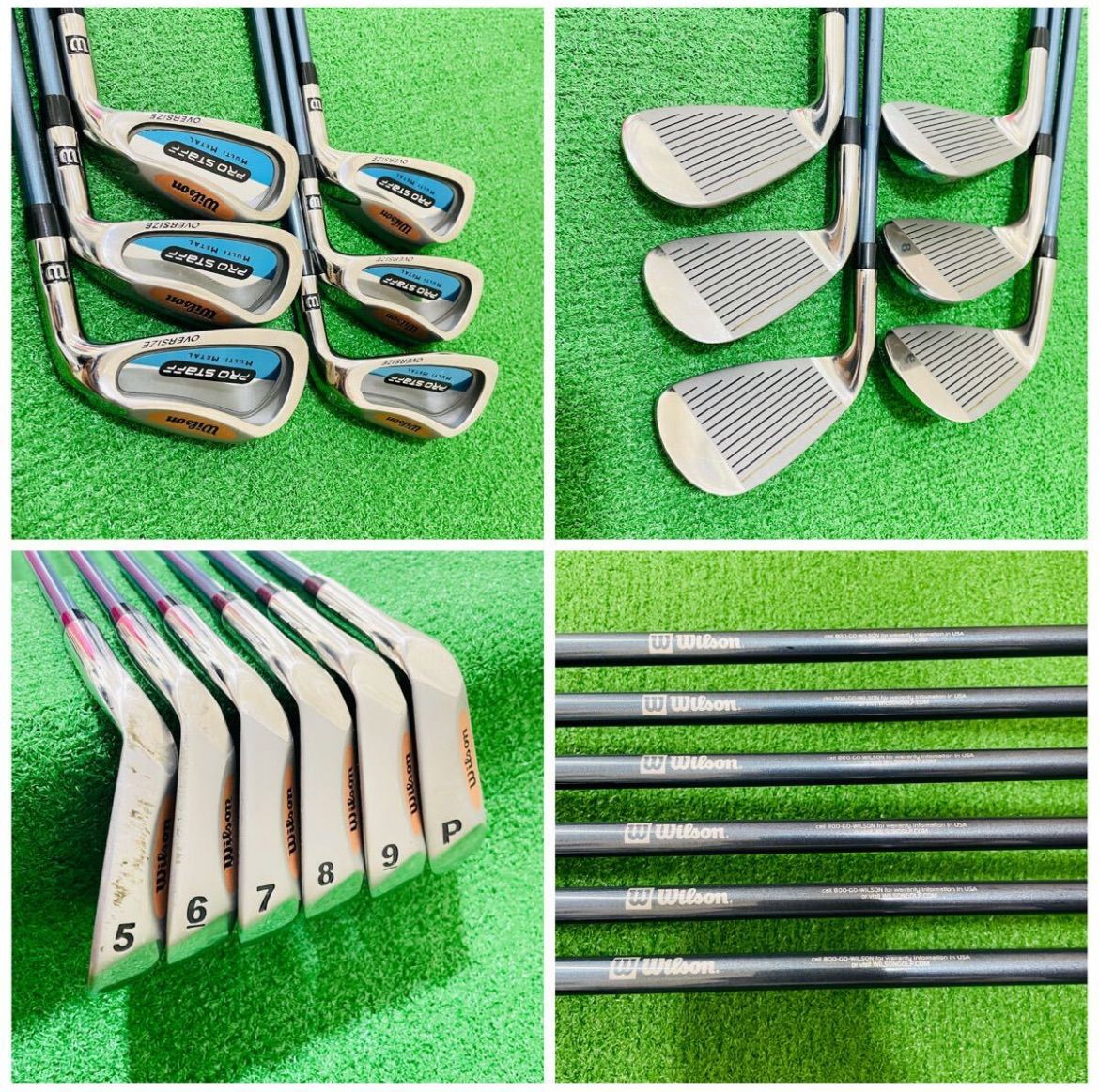 送料無料！ 9180 Callaway Wilson IGNIO レディース 右利き 女性用 ゴルフクラブ12本セット キャディバッグ 通販特価!