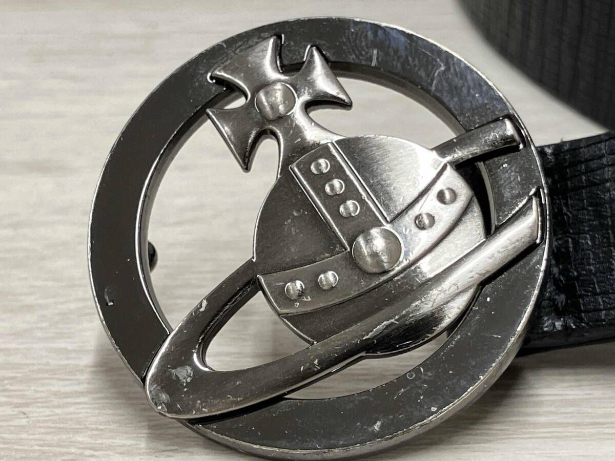 VIVIENNE WESTWOOD ヴィヴィアンウエストウッド ベルト 黒 ブラック 全長約99.5cm