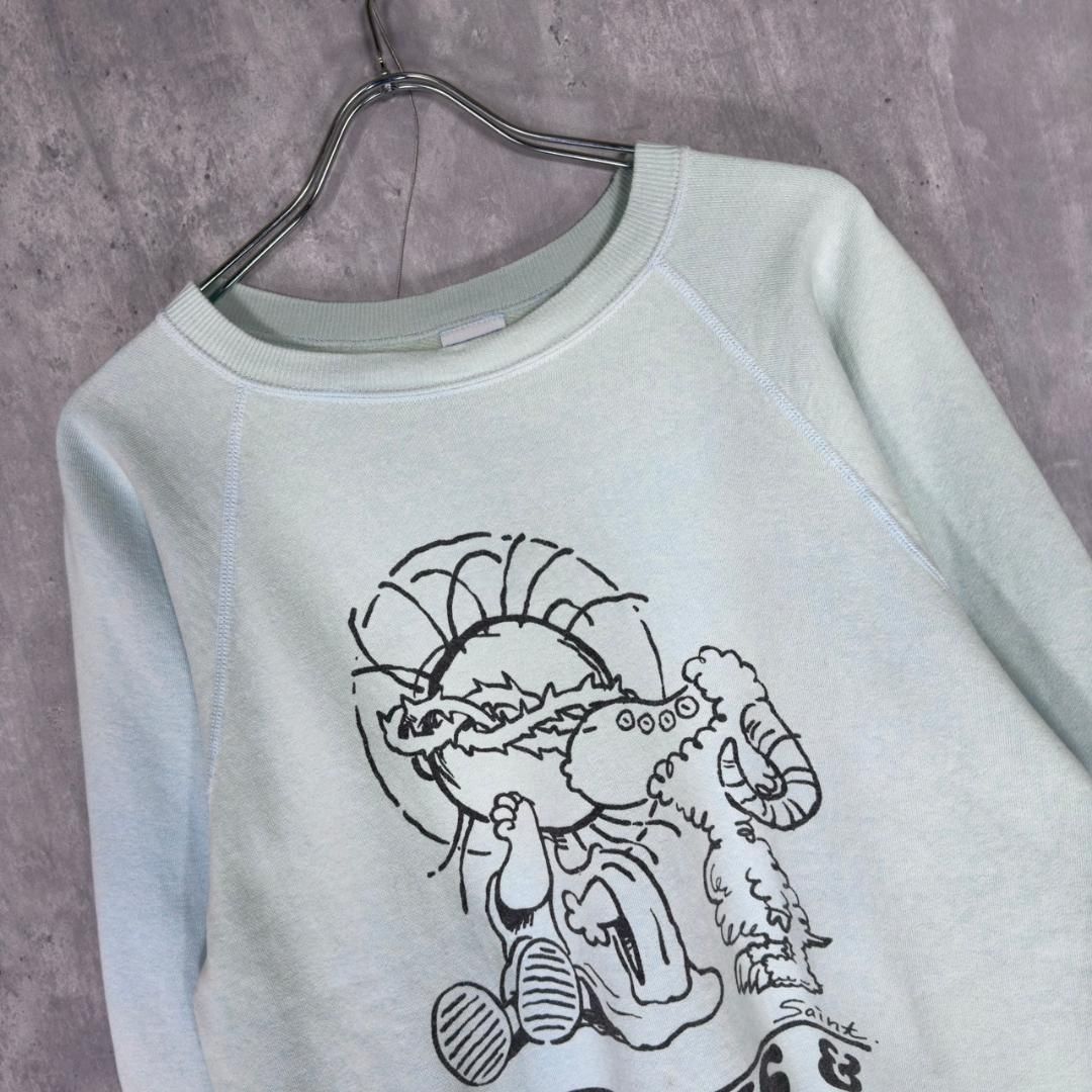 セントマイケル』 (M) 23aw JESUSプリントクルーネックスウェット