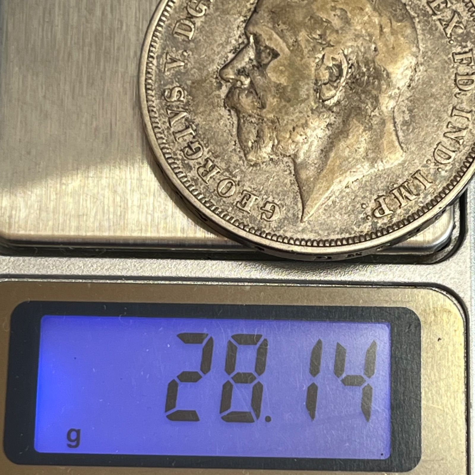 記念銀貨】1935年 イギリス ジョージ5世 シルバー・ジュビリー