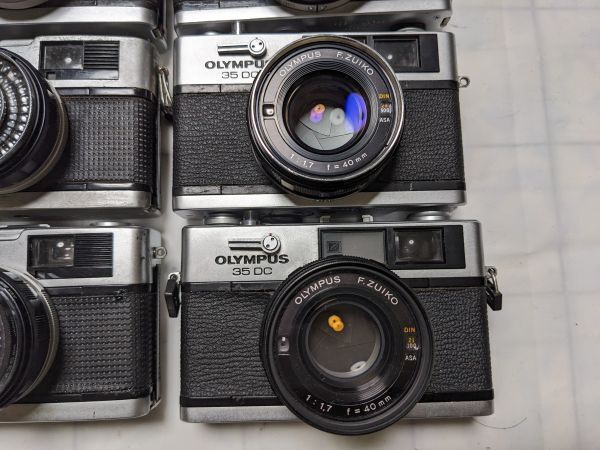 6台まとめ オリンパス Olympus 35 DC Trip コンパクトカメラ 4765_19_15 コンパクトカメラ(フィルム) フィルムカメラ