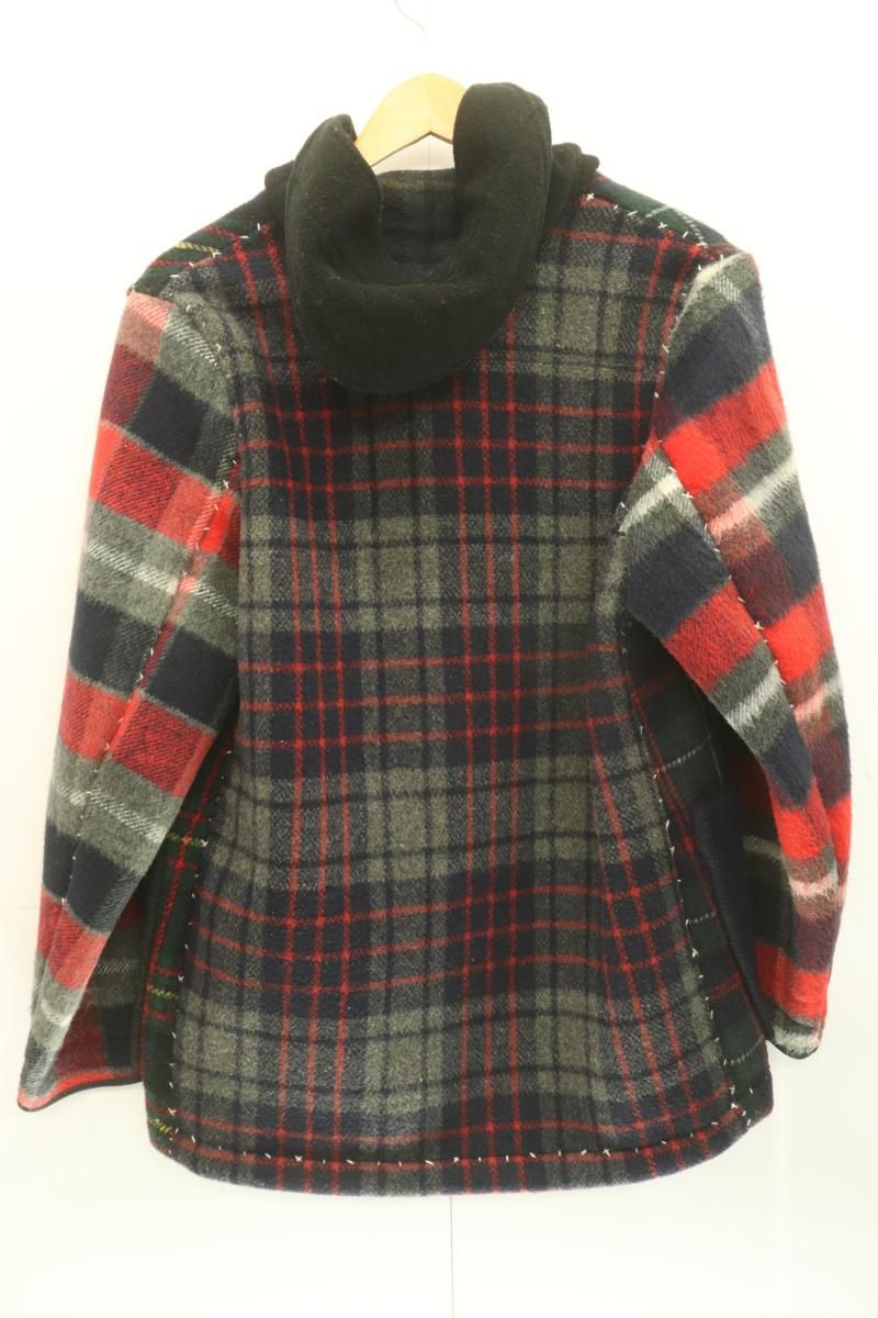 KEISUKE KANDA レディースダッフルコート -- ダッフルコート KEISUKE KANDA -- 赤 レッド 緑 グリーン チェック