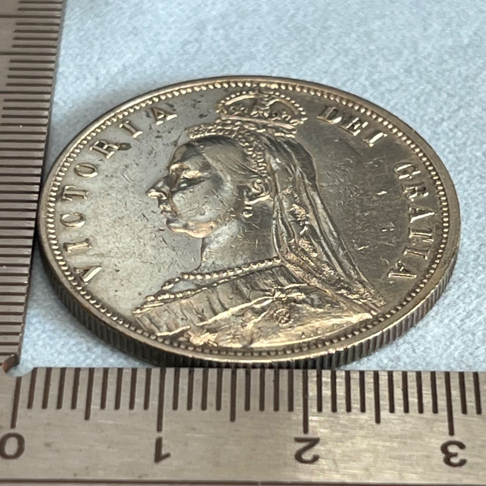 銀貨】1887年 イギリス ヴィクトリア女王 ハーフクラウン銀貨