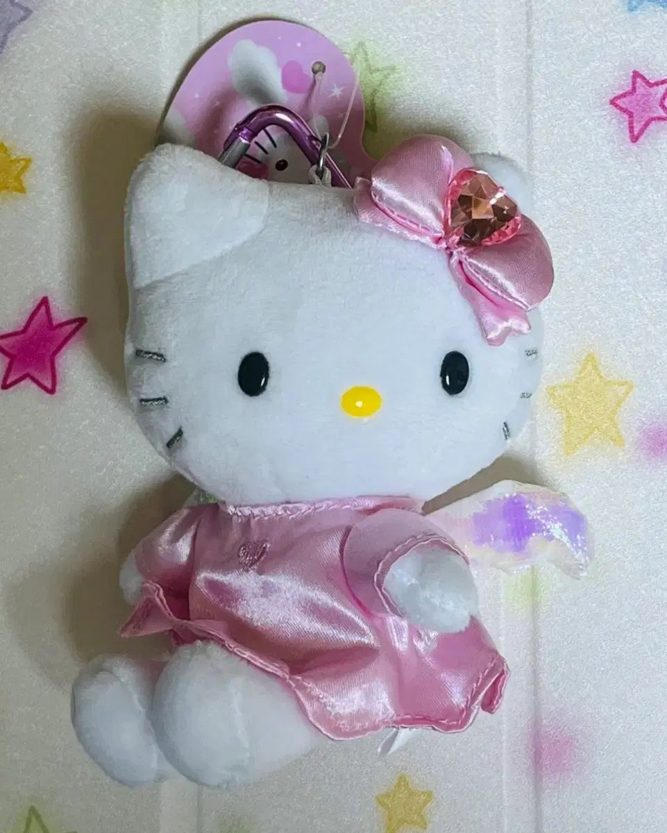 新品，限定SALE サンリオ 90s エンジェル キティ マスコット ぬいぐるみ ピンク その他