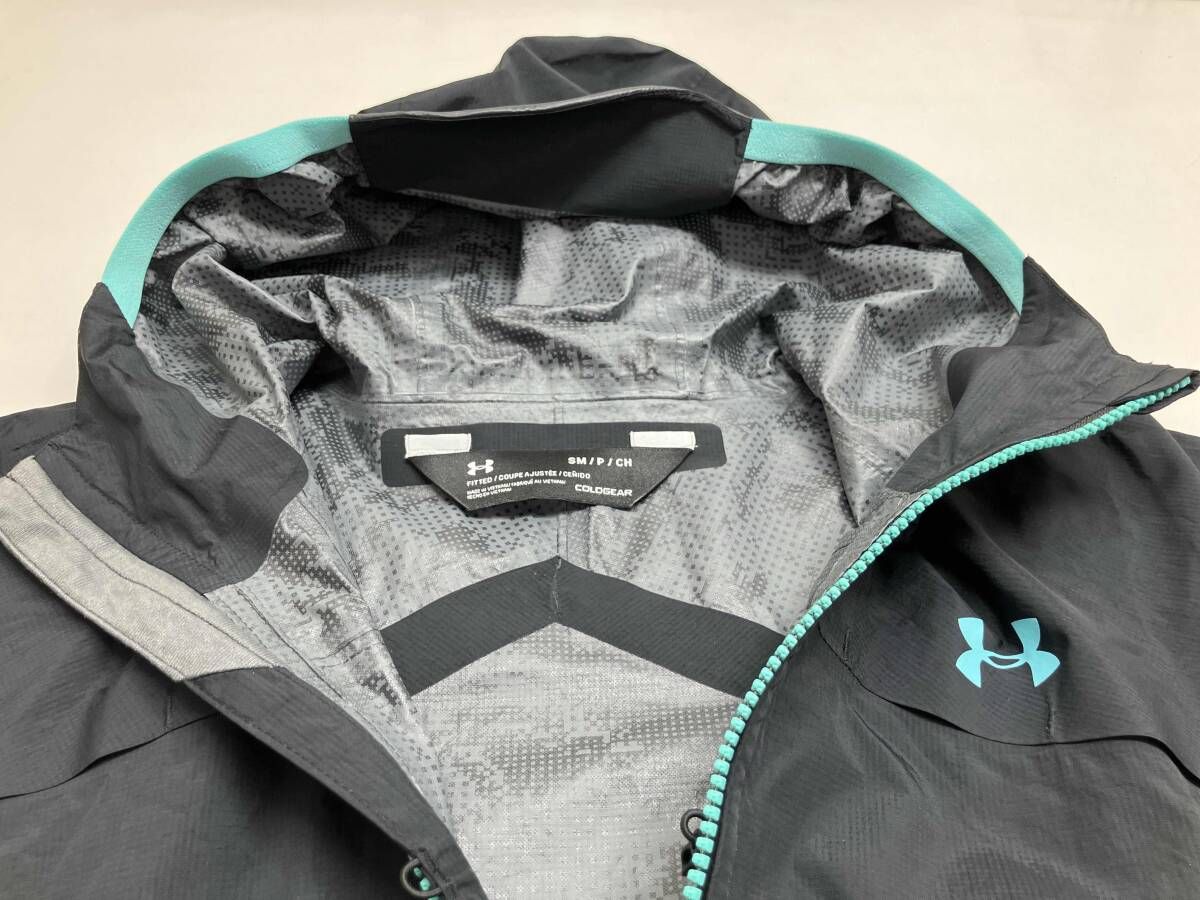 UNDER ARMOUR アンダーアーマー ナイロンジャケット STORM サイズSM ブラック LLC-HASEGAWATOSO_COM
