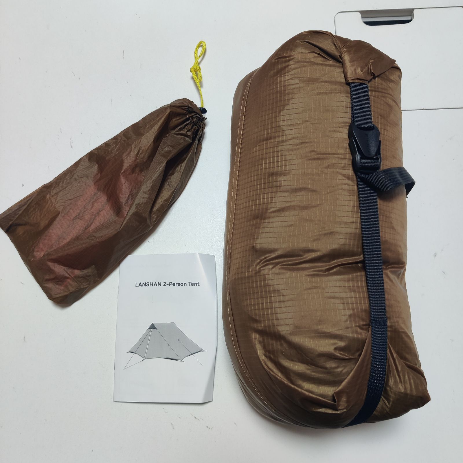 3F UL GEAR LANSHAN 2 ティピーテント 防水PU5000mm 760g超軽量 大空間 設営簡単 日よけ 防風雨 防水 コンパクト 二人用 15Dナイロン 小物入れ袋 3シーズン メッシュ付き アウトドア ソロキャンプ