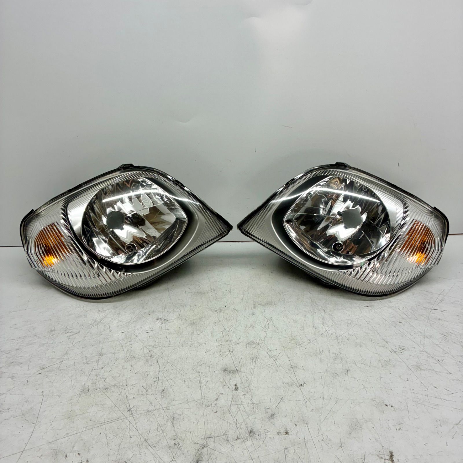 コーティング済 スズキ HN21S HN22S HN12S ケイ Kei ワークス ヘッドライト ランプ レンズ 左右セット LR STANLEY P1811 P71633