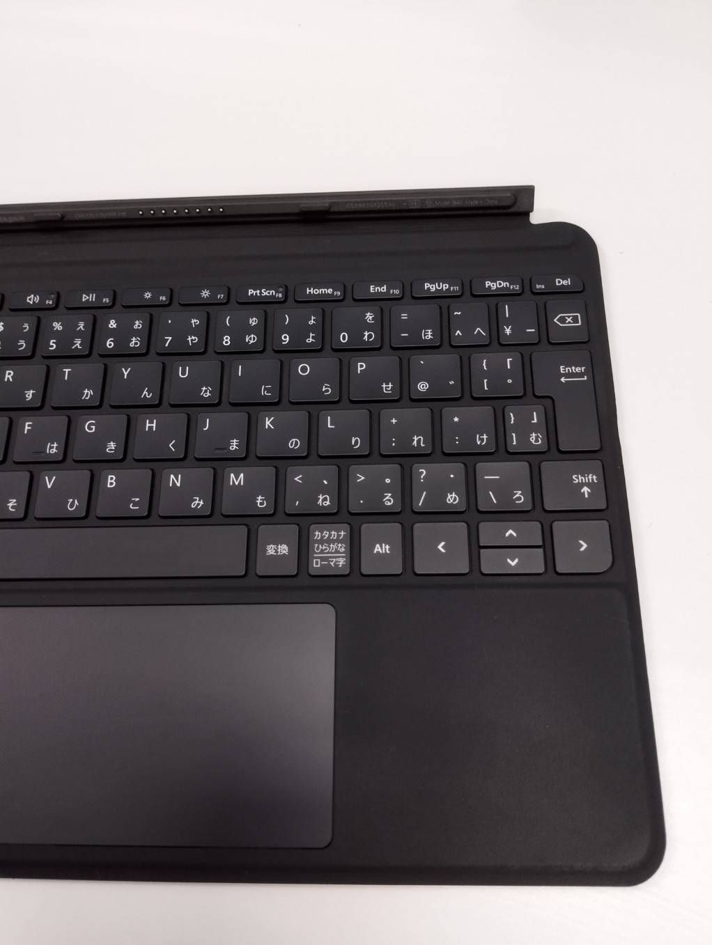 良品】Microsoft Surface Go/タイプカバー/ブラック〈Model：1840〉(3